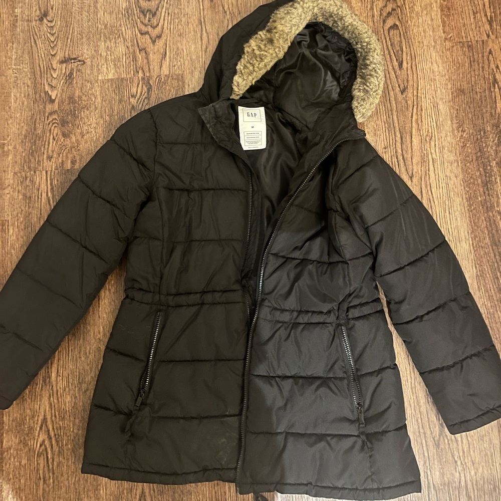 GAP gently used puffer coat